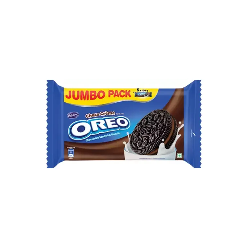 Cadbury Choco Creme Oreo Chocolatey Sandwich Biscuits : 500 Gm #