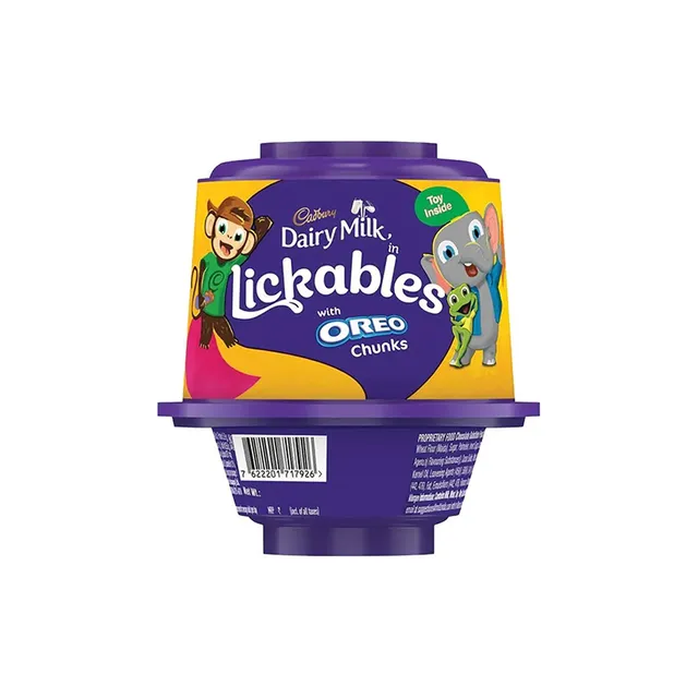 Cadbury Dairy Milk Lickables With Oreo Chunks : 20 Gm #