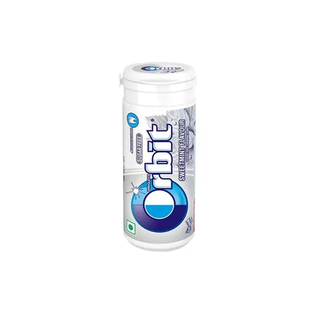 Wrigley'S Orbit Sugar Free Sweetmint Flavour Chewing Gum : 22 Gm #