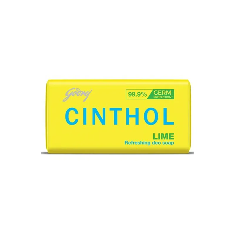 Godrej Cinthol Lime Refreshing Deo Soap : 4 X 75 Gm