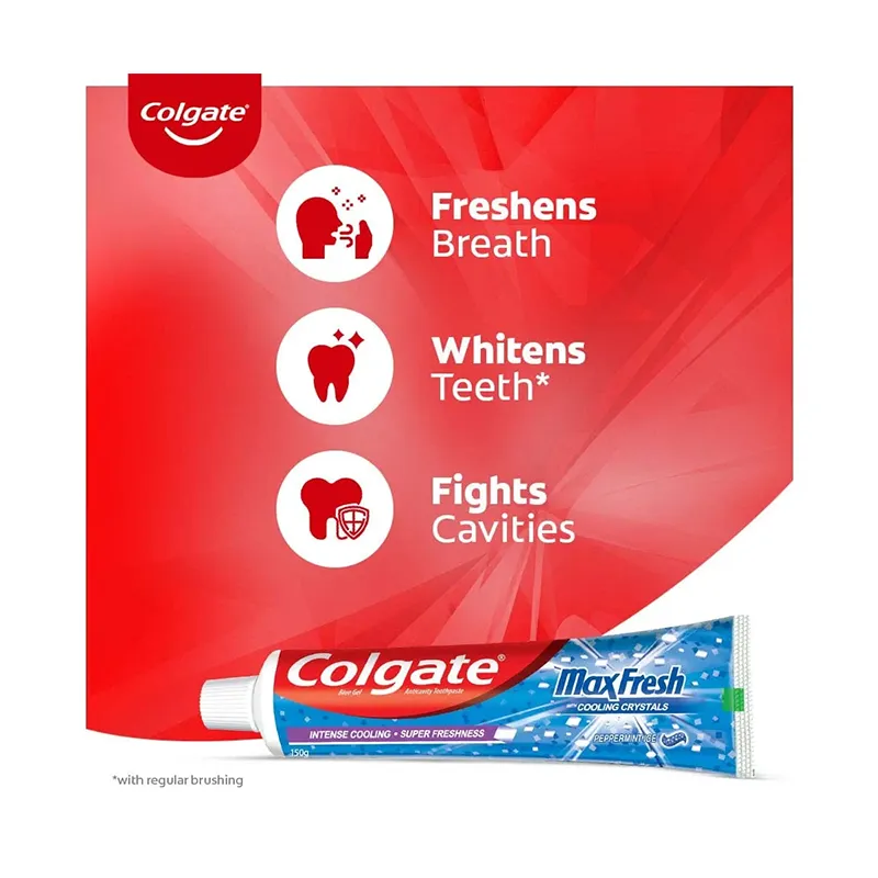 Colgate Maxfresh With Cooling Crystals : 80 Gm