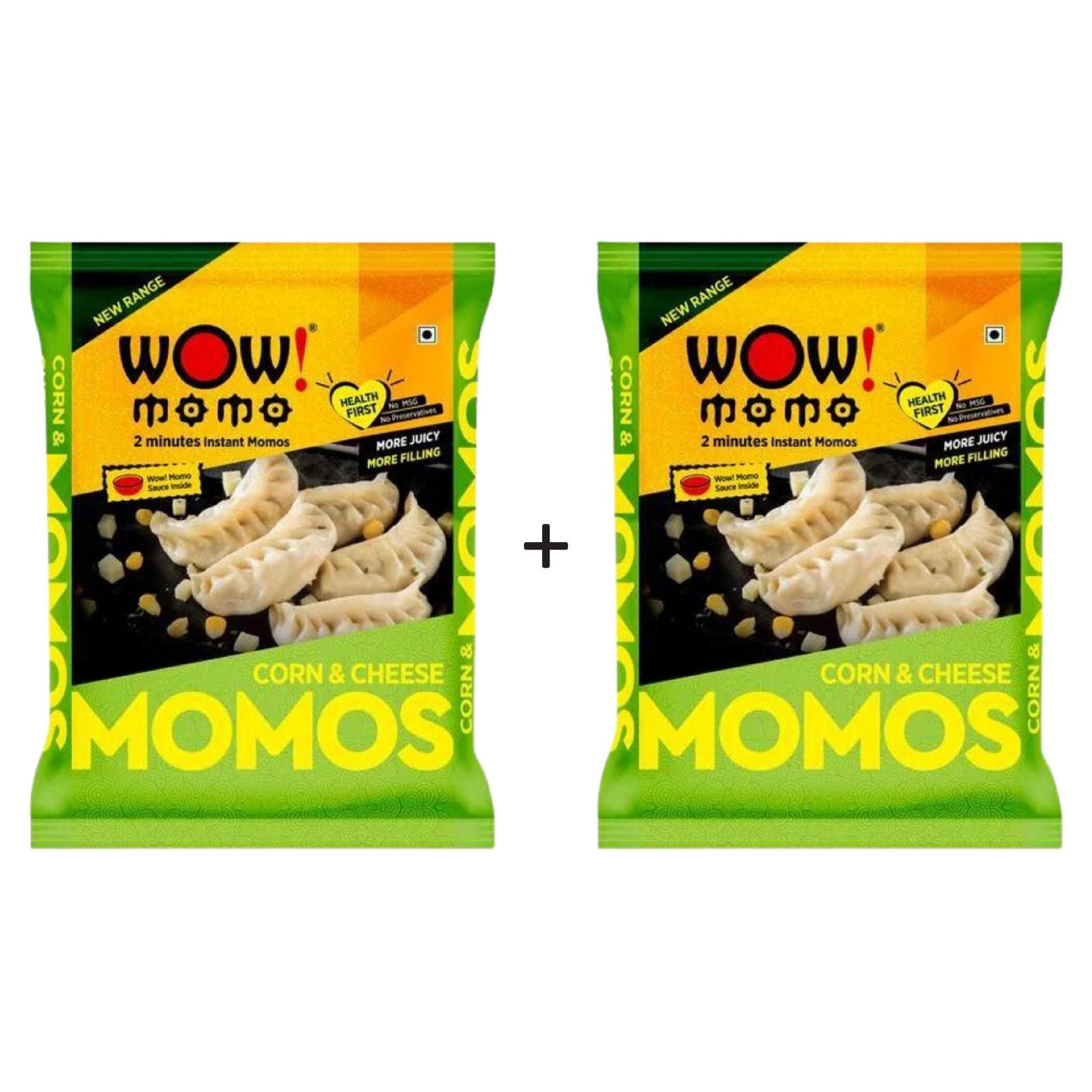 Wow! Corn & Cheese Momos