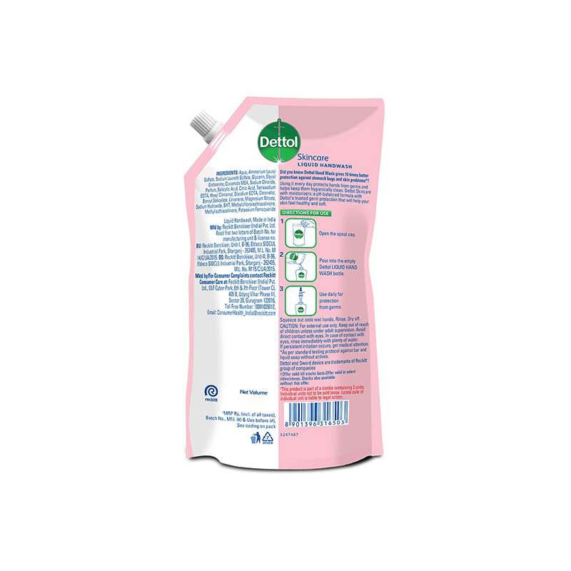 Dettol Skincare Handwash Liquid Refill