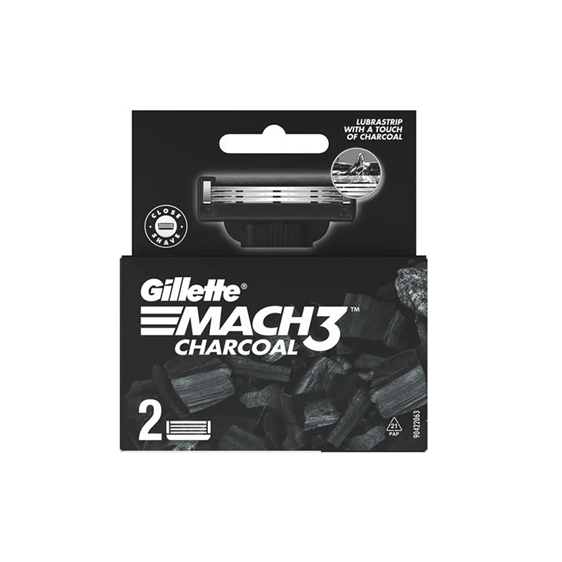 Gillette Mach 3 Charcoal Cartridges