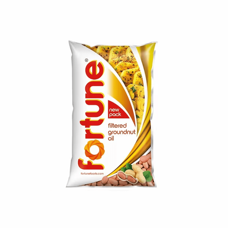 Fortune Filtered Groundnut Oil Pouch