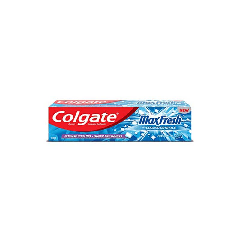 Colgate Maxfresh Blue Cooling Crystals Peppermint Ice Toothpaste