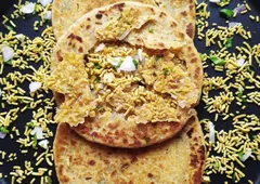 Sev Paratha