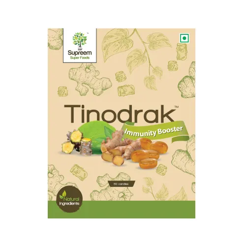 Tinodrak™ - Immunity Booster Candy (Ginger and Tinospora) Combo Pack 96 candies – Pack of 2