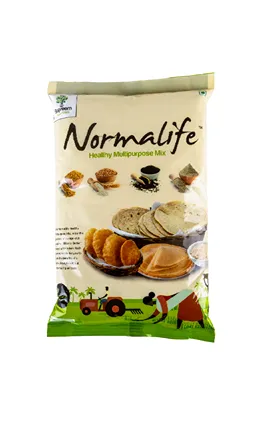Supreem Super Foods  Normalife™ Multipurpose Flour Mix (Wheat, Fenugreek and Black Seeds)  1kg - Pack of 2