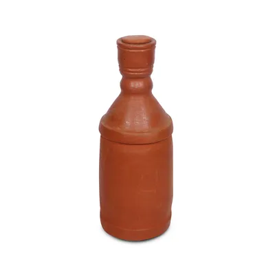 terracotta water bottle 1L
