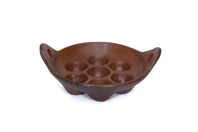 Terracotta Paddu maker / Paniyara Kallu /  Clay Kuzhiyappa Kallu