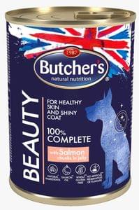 Butcher's Plus Beauty with Salmon Chunks in Jelly for Dogs 400g