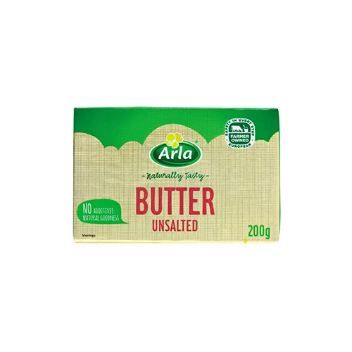 Arla Butter Unsalted 200g