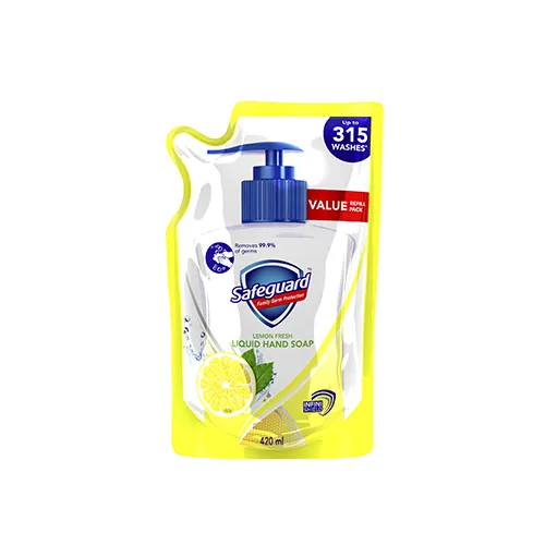 Safeguard Lemon Fresh Liquid Hand Soap 420ml Refill