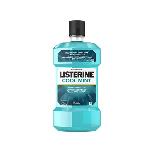 Listerine Mouthwash Cool Mint 750ml