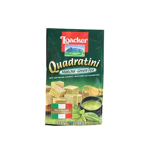 Loaker Quadratini Matcha Green Tea 110