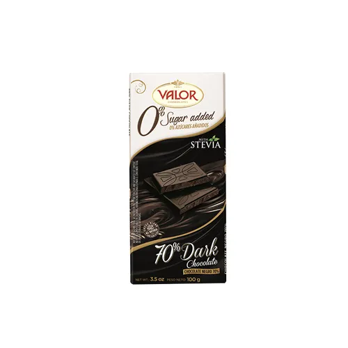 Valor Sugar-Free Dark 70% Chocolate 100g