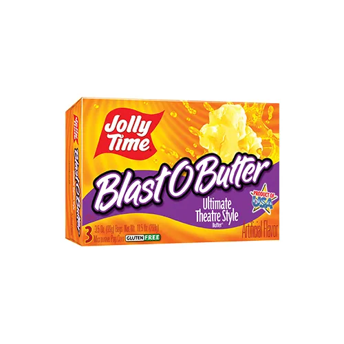 Jolly Time Microwave Popcorn Blast O Butter 10.5oz