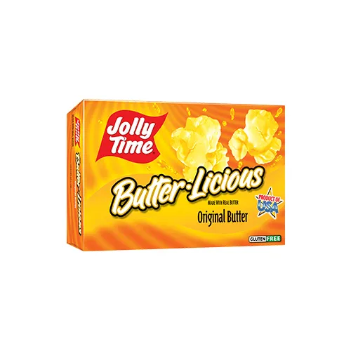 Jolly Time Microwave Popcorn Butter Licious 10.5oz