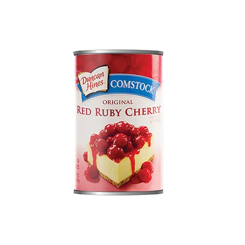 Duncan Hines Comstock Red Ruby Cherry 21oz