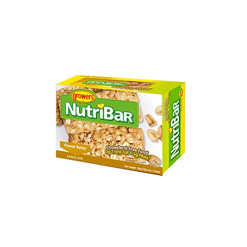 Growers Nutribar Peanut Butter 30g x 6