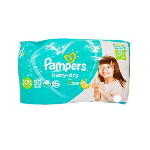 Pampers Baby Dry Taped Super Jumbo Diaper Extra Extra Large (XXL) 50s