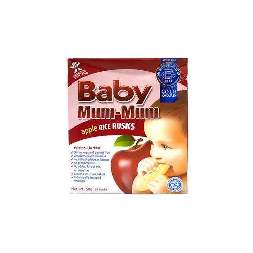 Baby Mum-Mum Apple Rice Rusk 50g