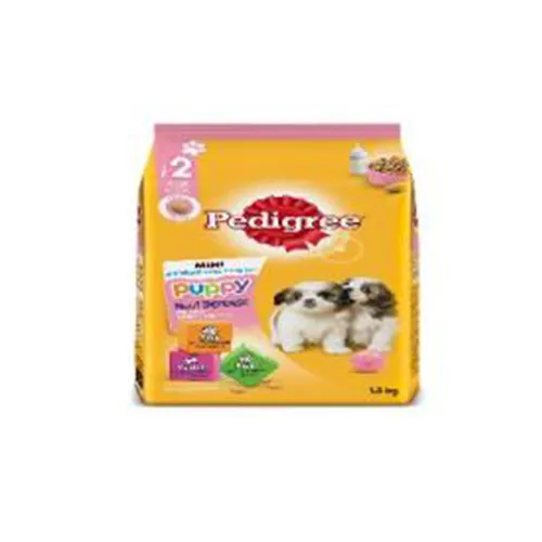 Pedigree Dry Dog Food Mini Puppy Milk 1.3kg