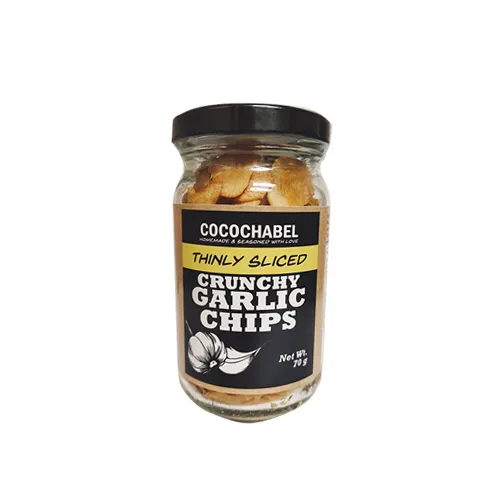 Cocochabel Garlic Chips Thinly Sliced 70g
