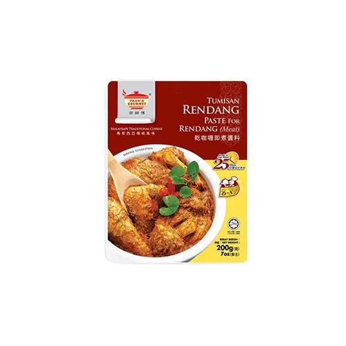 Tean's Gourmet Paste For Rendang Meat 200g