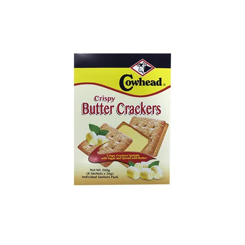 Cowhead Crispy Butter Crackers 208g