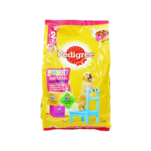 Pedigree Stage 2 Puppy Dog Food Beef with Milk 1.3kg