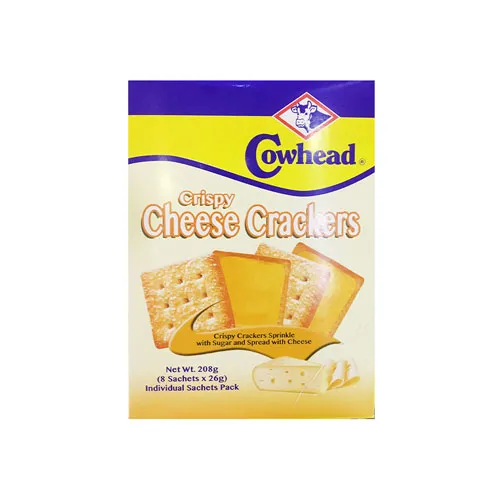Cowhead Crispy Cheese Crackers 208g