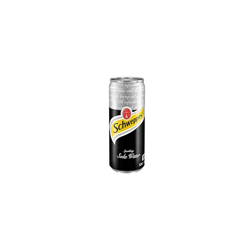 Schweppes Sparkling Soda Water in Can 325ml