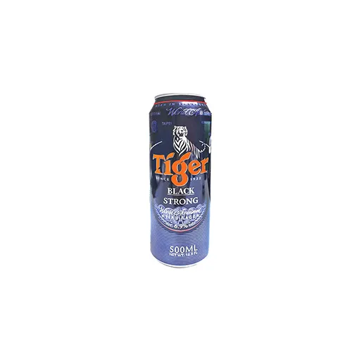 Tiger Black Strong Beer in Can 500ml