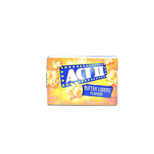 Act II Microwave Popcorn Butter Lover 85g x 3