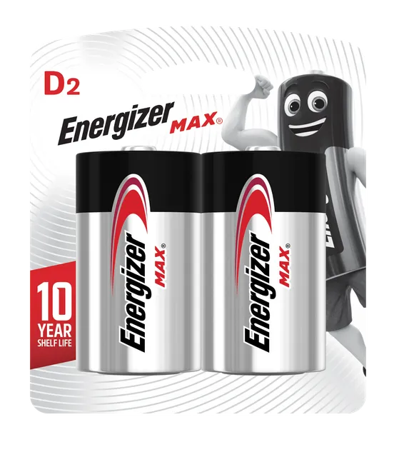 Energizer Max D E95 MaxBP 2s