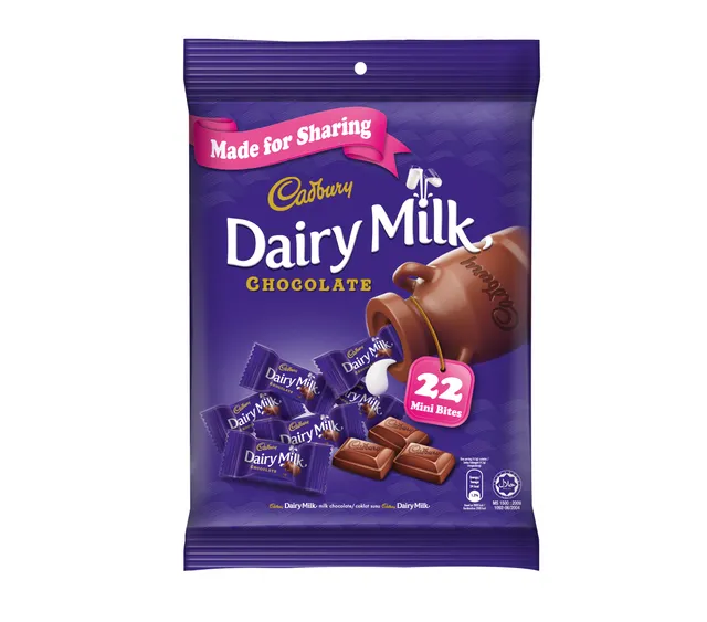 Cadbury Dairy Milk Chocolate Neaps Sharebag 81g