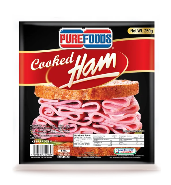 Purefoods Cooked Ham Slice 250g