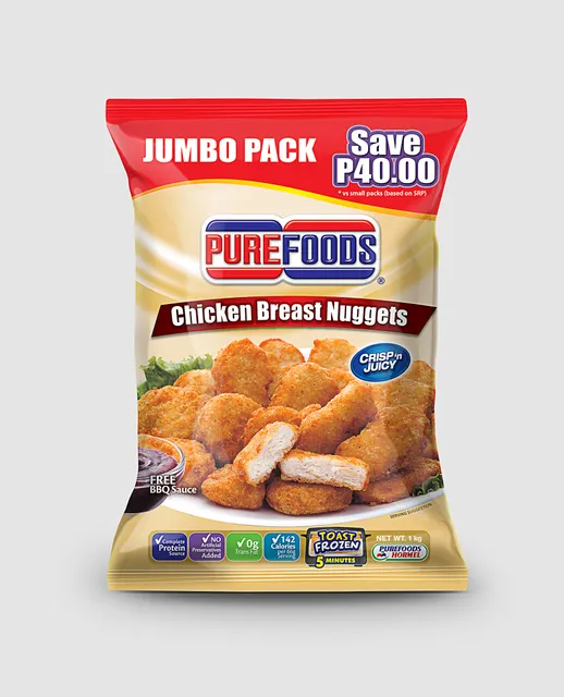 Purefoods Chicken Breast Nuggets 1kg