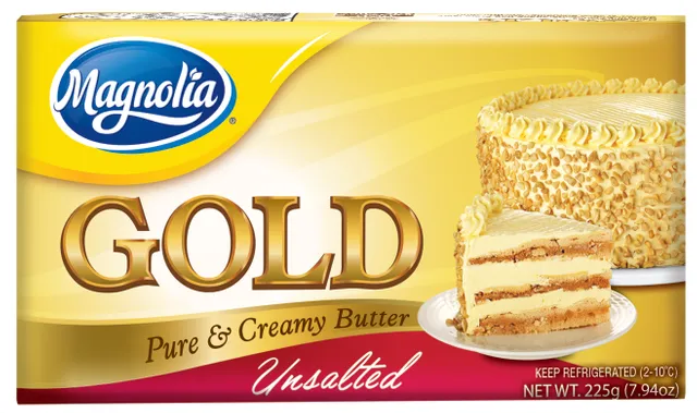 Magnolia Gold Butter Unsalted 225g