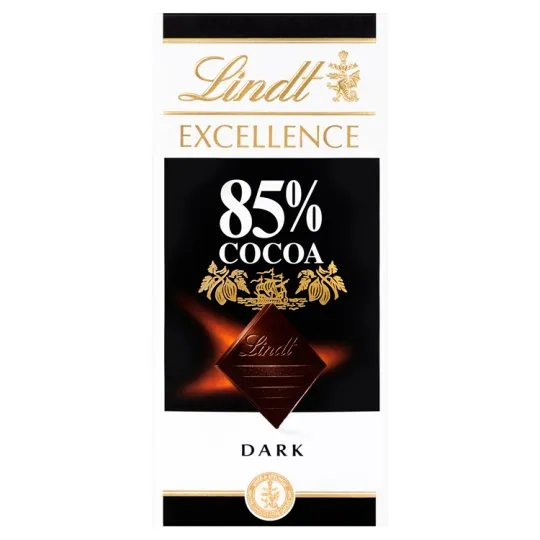 Lindt Excellence Dark Chocolate 85% Cocoa 100g