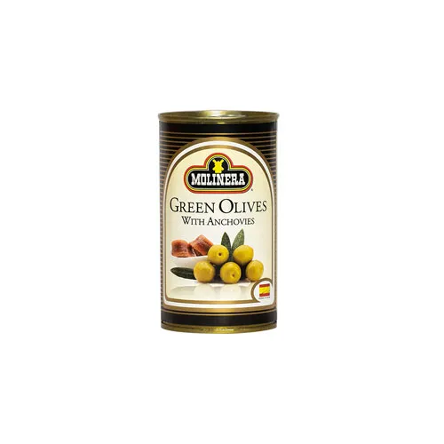 Molinera Green Olives With Anchovies 350g