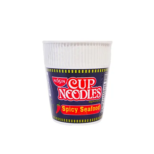 Nissin Cup Noodles Regular Spicy Seafoods 60g