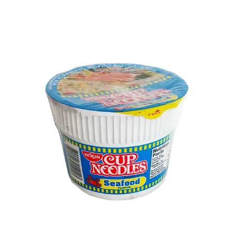 Nissin Mini Cup Noodles Hot Creamy Seafood