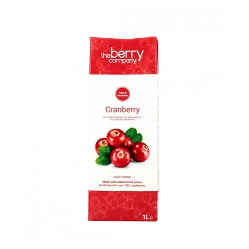 The Berry Company Cranberry Juice 1L
