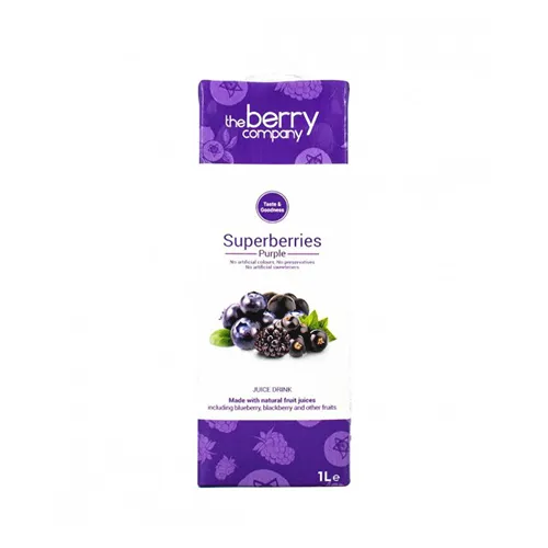 The Berry Company Superberry Purple Juice 1L