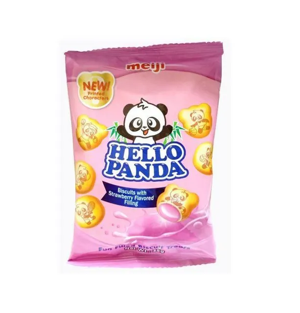 Meiji Hello Panda Foil Strawberry 35g