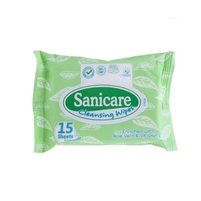Sanicare Cleansing Wipes 15s