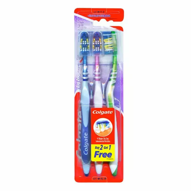 Zigzag Toothbrush Multipack 2+1 Adult